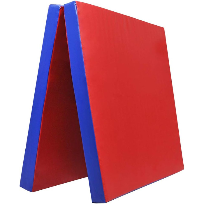 Складний гімнастичний мат Grevinga Fun 200x100x8 см RG35 червоно-синій