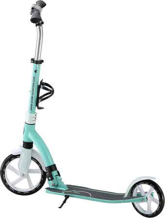 Самокат дитячий та дорослий STAR SCOOTER алюмінієвий, колеса 230мм, м'ятний колір