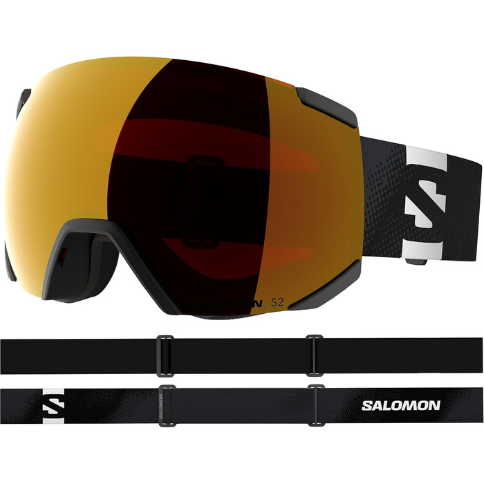 Гірськолижні маски Salomon Radium Unisex NS Schwarz