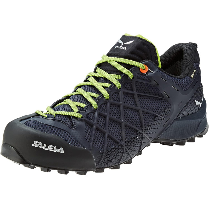 Чоловічі трекінгові півчеревики Salewa Wildfire GTX 44.5 EU Navy Blazer Cactus
