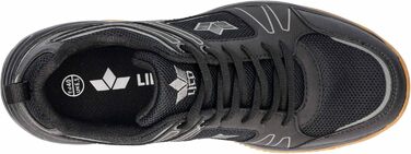 Зальні спортивні черевики Lico Clarity (44 EU, Чорний/Сірий) - Унісекс
