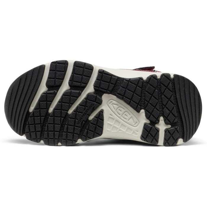 KEEN Skua Mid - Дитячі водонепроникні трекінгові черевики, 24 EU, Колір: Fig Peach Fuzz