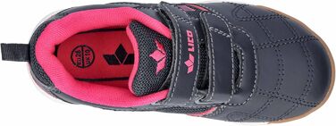 Дитячі спортивні зала М'яка підошва Lico Jaime для залу (38 EU, Кораловий)