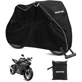 Водонепроникна захисна накидка для мотоцикла Motorrad, 210D, UV-захист, зимова, 245 x 105 x 125 см