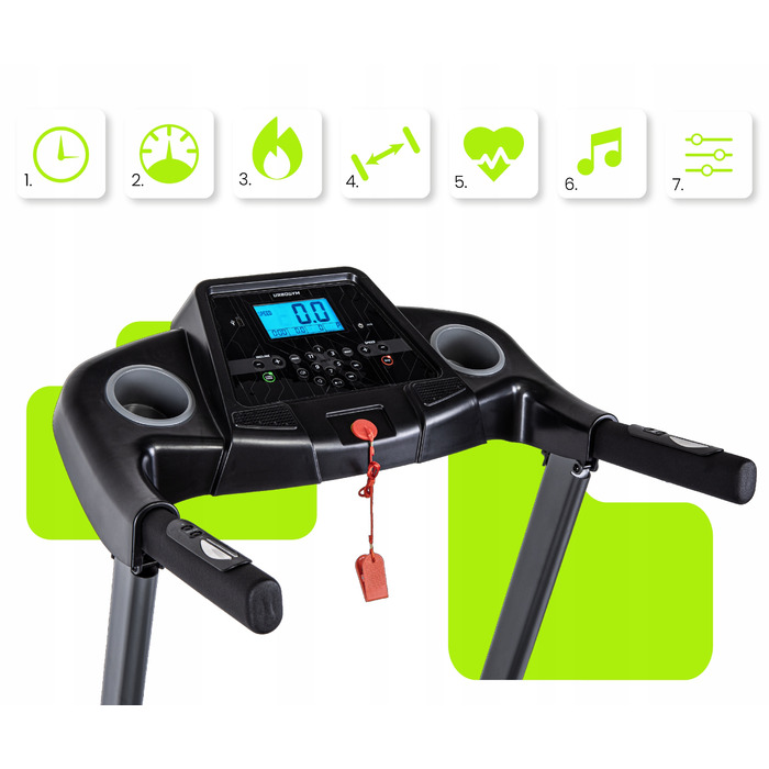 Електрична бігова доріжка Urbogym V520S (до 130 кг)