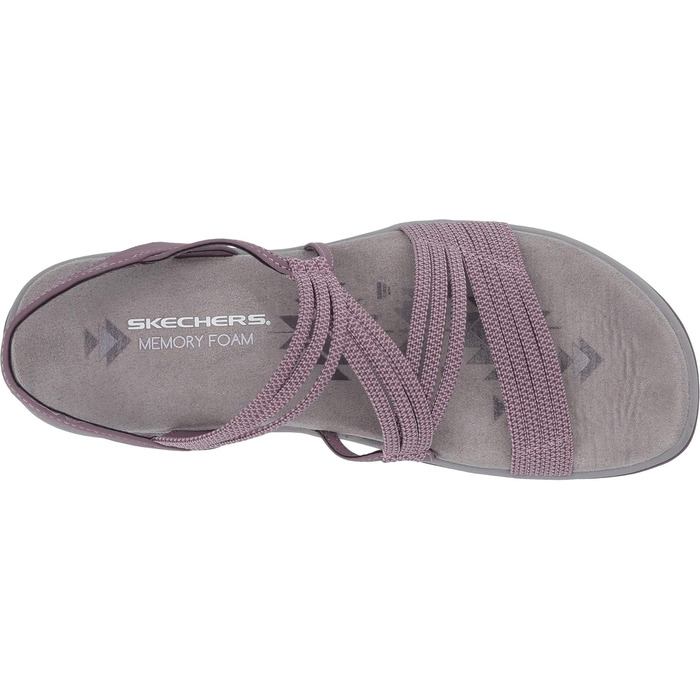 Сандрії Skechers Reggae Slim – Stretch Appeal – Z-gore на підборах (36 EU, сливовий)