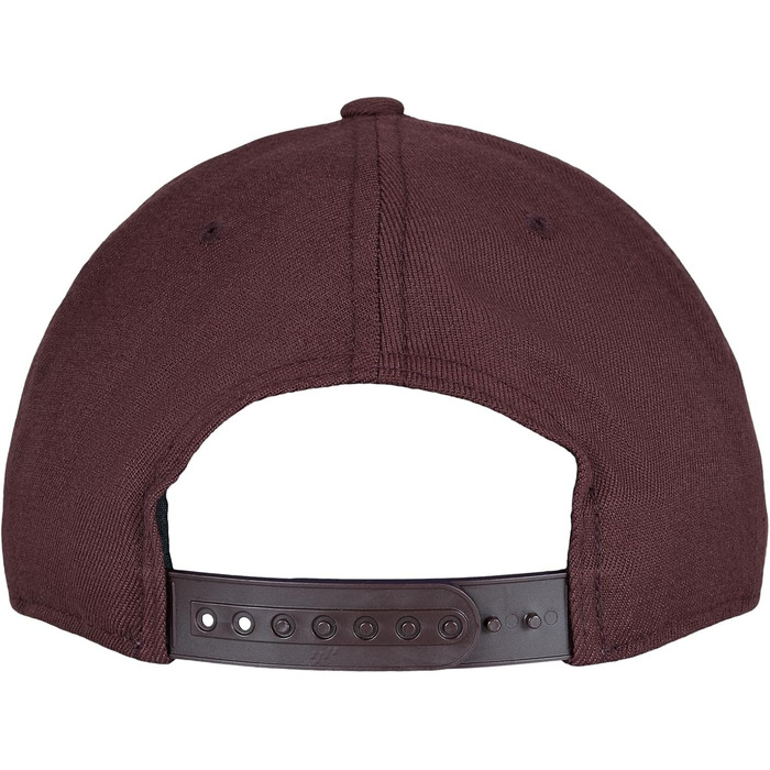 Кепка-снэпбек Flexfit для дорослих, регульована модель Fitted Snapback, бордова (універсальний розмір)
