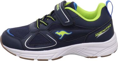 Дитячі кросівки Kangaroos K-NI ROUG (40 EU, Темно-синій з лаймом)