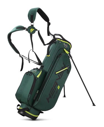 Сумка для гольфу Big Max Heaven 7 G Standbag Forestgreen-Lime з підставкою