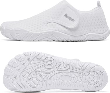 Водні черевики Raqua для жінок та чоловіків: купальні, пляжні, розмір 41 EU, Wz1109 White