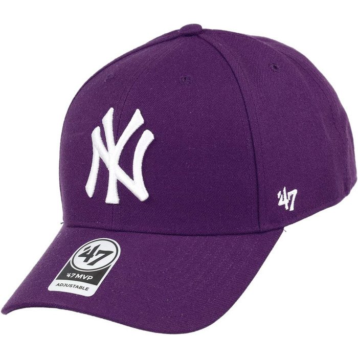 Кепка New York Yankees регульована, MLB, білий колір, універсальний розмір