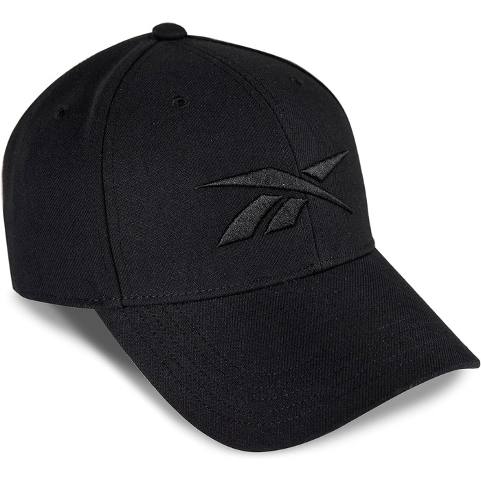 Кепка-бейсболка Reebok унісекс, чорна, один розмір
