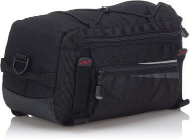 Велосумка Norco Idaho 7.5 л, чорна, на багажник, 31x20x17 см
