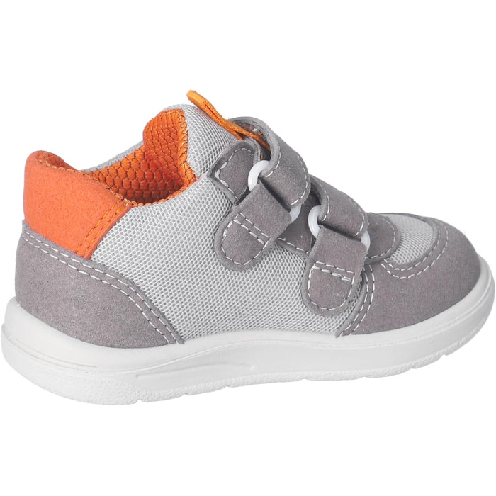 Чобітки RICOSTA для дівчаток та хлопчиків SAM, дитячі черевики для перших кроків, ширина: середня, змінна устілка, веганські, 26 EU, графіт, світло-сірий 460