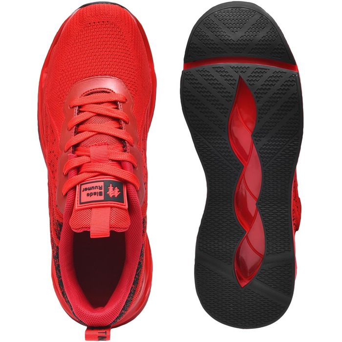 Кросівки Frysen Herren Damen для бігу та фітнесу, червоні, розмір 44 EU