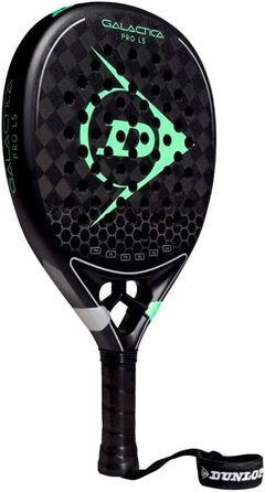 Ракетка для падел Dunlop V25, універсальний розмір, чорно-зелена