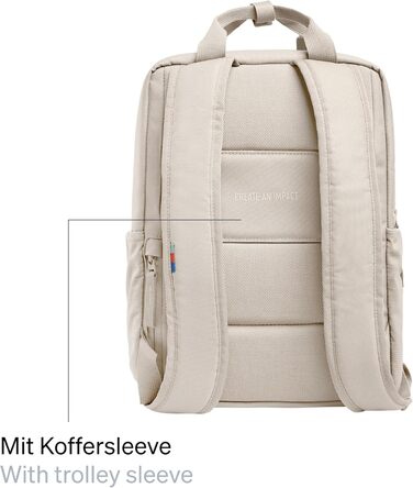 Рюкзак GOT BAG Daypack 2.0 з океанічного пластику, для ноутбука 14'', 11 л, ручна поклажа