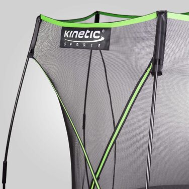 Кінетичний Трамплін Federlos-Design 'Bungee Safety Elite' Ø 244/305/366 см - AirMAXX, Безрамковий, Для дітей та дорослих, Садовий, Безшумний, Outdoor, Зелений