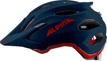 Дитячий велосипедний шолом ALPINA CARAPAX JR, легкий, міцний, з сіткою від комах і можливістю встановлення LED-підсвітки