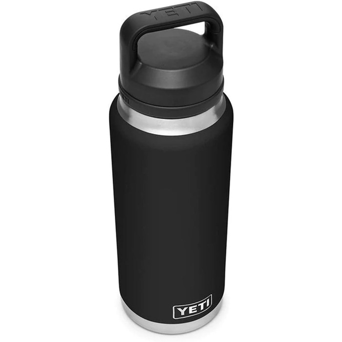 Термобутилка YETI Rambler з кришкою Chug, чорна, 1065 мл