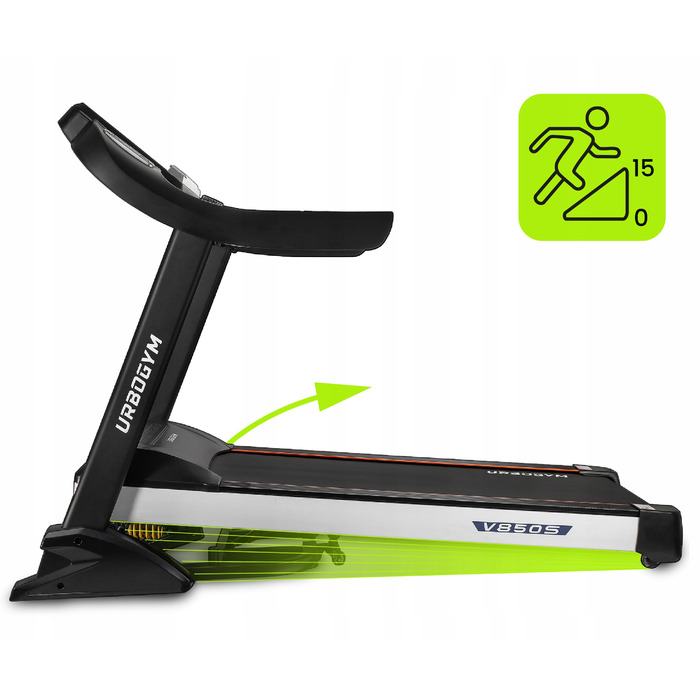 Електрична бігова доріжка Urbogym V850S (до 150 кг)