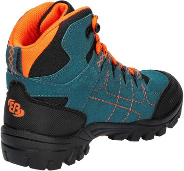 Черевики трекінгові дитячі Brütting Mount Shasta Unisex (34 EU, Petrol Schwarz Orange)