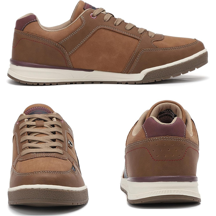 ARRIGO BELLO Кросівки чоловічі для активного відпочинку, роботи та хайкінгу. Легкі, розміри 41-46, колір: коричневий