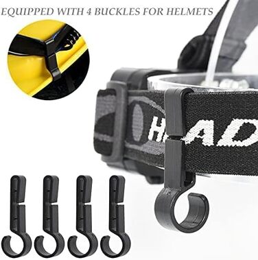 DARKBEAM COB Фонарик на голову LED з червоним світлом, перезаряджається USB, 2000 люмен, водонепроникний, для риболовлі, ремонту та будівництва, з акумуляторами, час роботи 7-14 годин