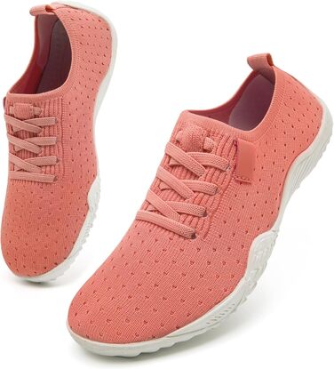 Босижні кросівки для жінок: м'які, дихаючі, зручні спортивні тари для занять у залі та бігу (44 EU, Рожевий)