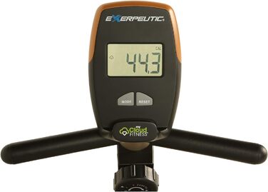 Велотренажер EXERPEUTIC 1500 XL горизонтальний, золото-чорний, для дому