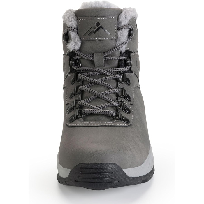 Жіночі зимові черевики CC-Los з теплим підкладкою, снігоступи, легкі, неслизькі (36 EU, сірий)