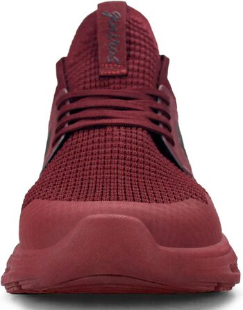 Кросівки Giniros для чоловіків: бігові, спортивні, тенісні, для прогулянок та фітнесу. Червоні, легкі, дихаючі (40 EU)