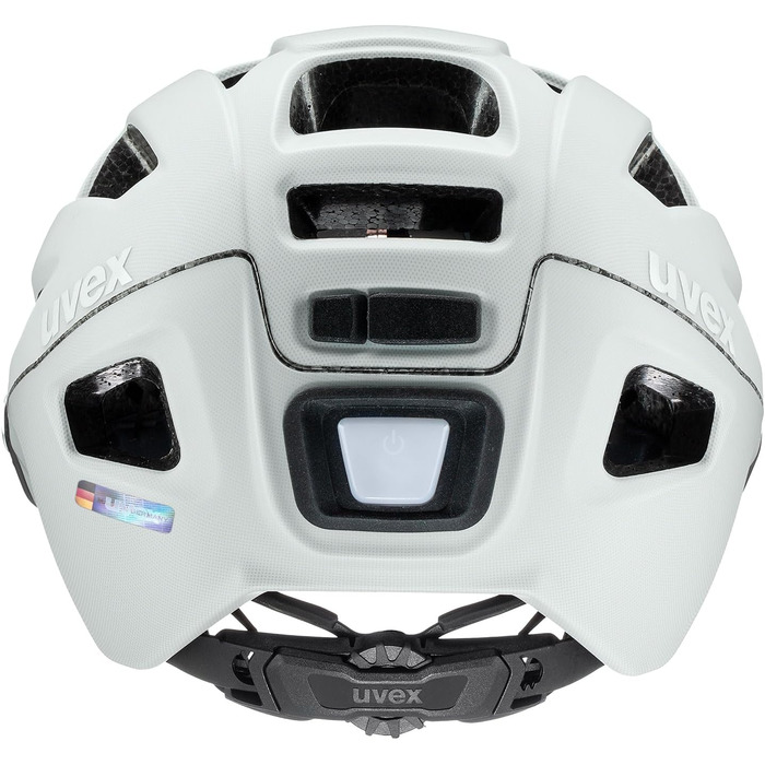 Шолом uvex Finale Visor V: безпечний міський шолом для жінок та чоловіків з автозатемнюваним візором та LED-ліхтарем Gen 2, папірус матовий, 56-61 см