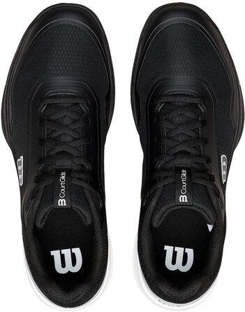 Тенісні кросівки Wilson Courtglide для чоловіків, чорно-білі, 46 EU