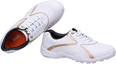 Водонепроникні гольф-туфлі PGM для жінок (36 EU, золоті)