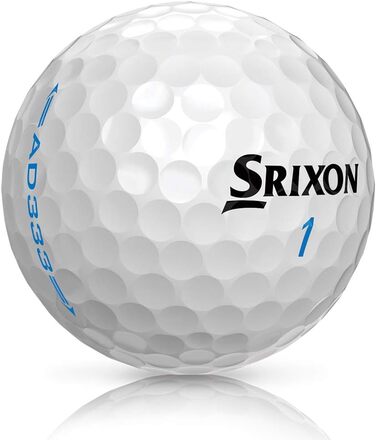 М'ячі для гольфу Srixon AD333, 12 шт, версія 2017/18