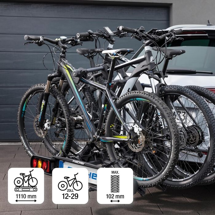 Велосипельний фаркоп FISCHER Proline Evo 2 - фаркоп для велосипедів, фаркоп для авто