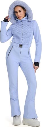 Комплект для сноубордингу та катання на лижах HOTIAN Daen: водонепроникний, вітронепроникний костюм (L, блакитний)