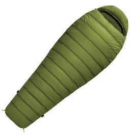 Спальний мішок Mumienschlafsack Norskskin Ultralight 220 Grün (-6°C) екстремальний, з'єднуваний, з відділенням для подушки, лівосторонній блискавка