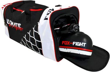 Спортивна сумка FOX-FIGHT Ultimate XL з відділенням для взуття, 82x32x32 см, для тренажерного залу, тренувань