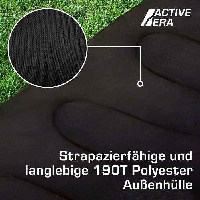 Сплячий мішок Active Era Mumienschlafsack для кемпінгу: зимовий, літній, водонепроникний, ультралегкий, -10°C до 10°C