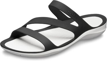 Чобочки Crocs Swiftwater Sandal W чорно-білі, 37/38 EU