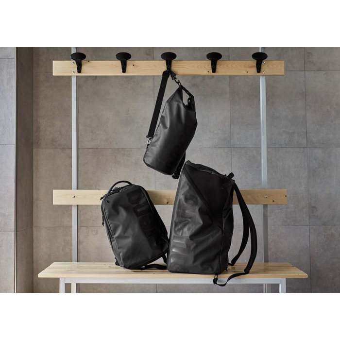 Сумка-рюкзак Arena Team Drybag з великим логотипом, чорна, унісекс