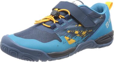 Дитячі трекінгові черевики Jack Wolfskin Vili Action Low K (36 EU, Темно-синій)