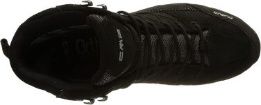 Черевики CMP Kinder Rigel MID WP - водонепроникні трекінгові черевики для дітей, чорні, 43 EU