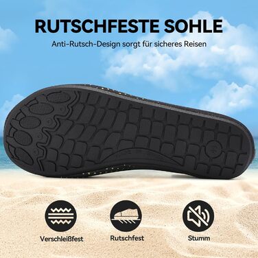 Водні черевики для жінок та чоловіків: зручні та швидковисихаючі аквашузи для плавання, пляжу та серфінгу. Антиковзкі, унісекс, розмір 40 EU, колір: зелений (зоряне небо)