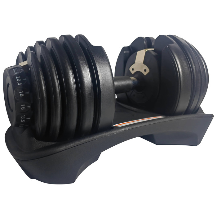 Регульовані чавунні гантелі Life4Fitness 1 x 24 кг