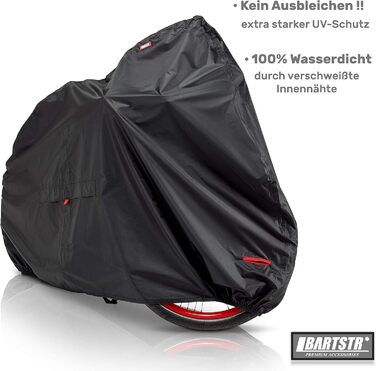 Водонепроникний чохол для велосипеда BARTSTR XL, 210x125x75 см - захист від негоди, міцний матеріал