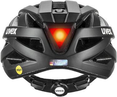 Велосипедний шолом uvex city i-vo MIPS для міста, чорний матовий, унісекс, з MIPS, знімна підкладка, 56-60 см