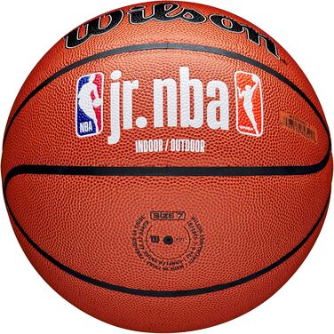 Баскетбольний м'яч Wilson Jr. NBA Authentic Outdoor №5, коричневий